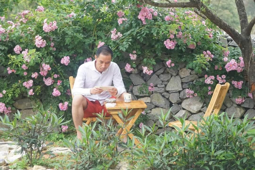 Lo Lo Homestay & Cafe Meo Vac Buitenkant foto