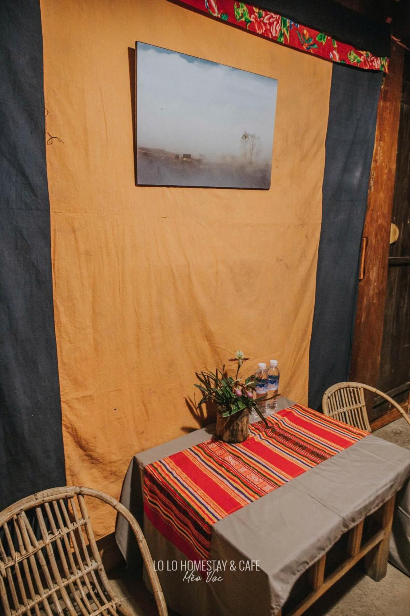 Lo Lo Homestay & Cafe Meo Vac Buitenkant foto